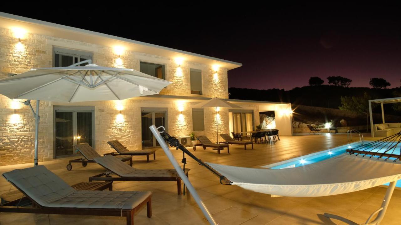 Eva Villas West With Infinity Pool & And Panoramic Sea View Γεράνι Χανίων Εξωτερικό φωτογραφία