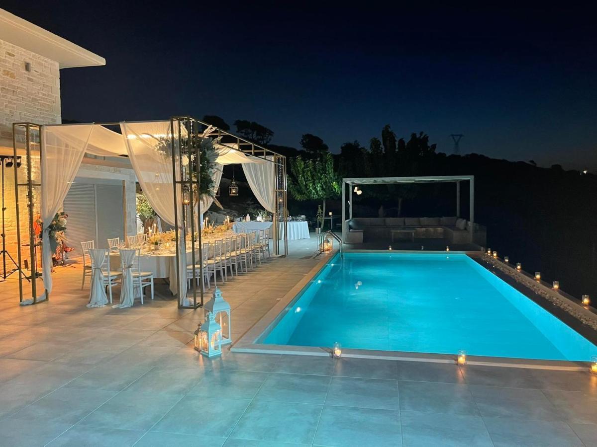 Eva Villas West With Infinity Pool & And Panoramic Sea View Γεράνι Χανίων Εξωτερικό φωτογραφία